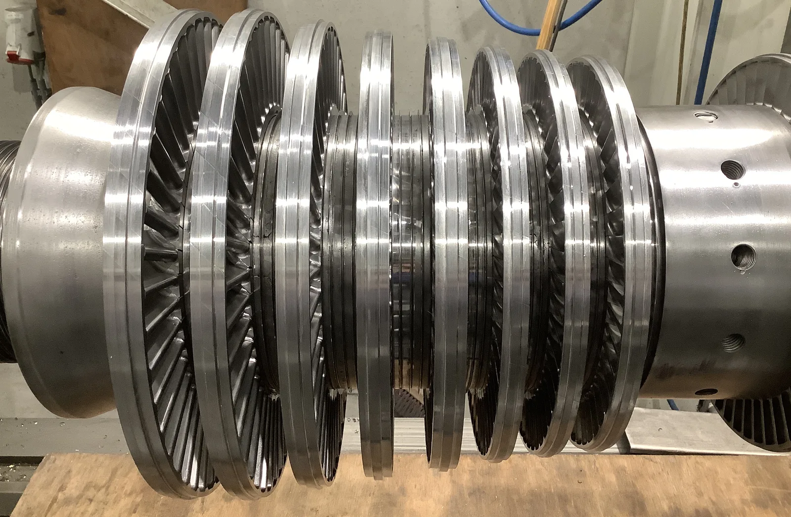 ABB AEG Kanis G20 steam turbine rotor