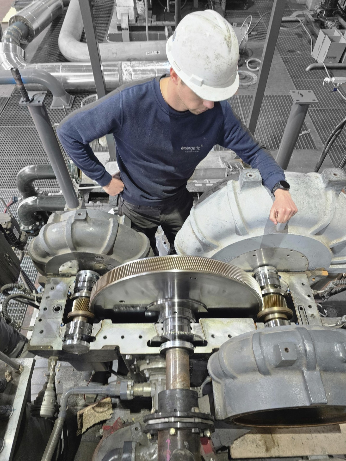 PGW Schiele GX-420 turbo aeration blower repair