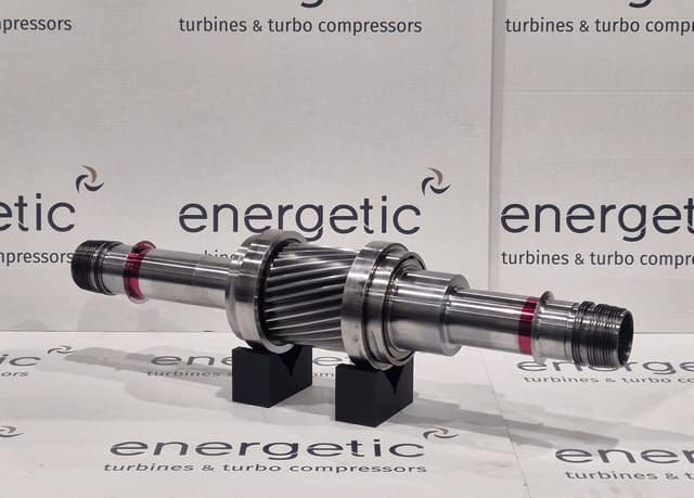 Precision-machined pinion shaft spare part by Energetic Machinery