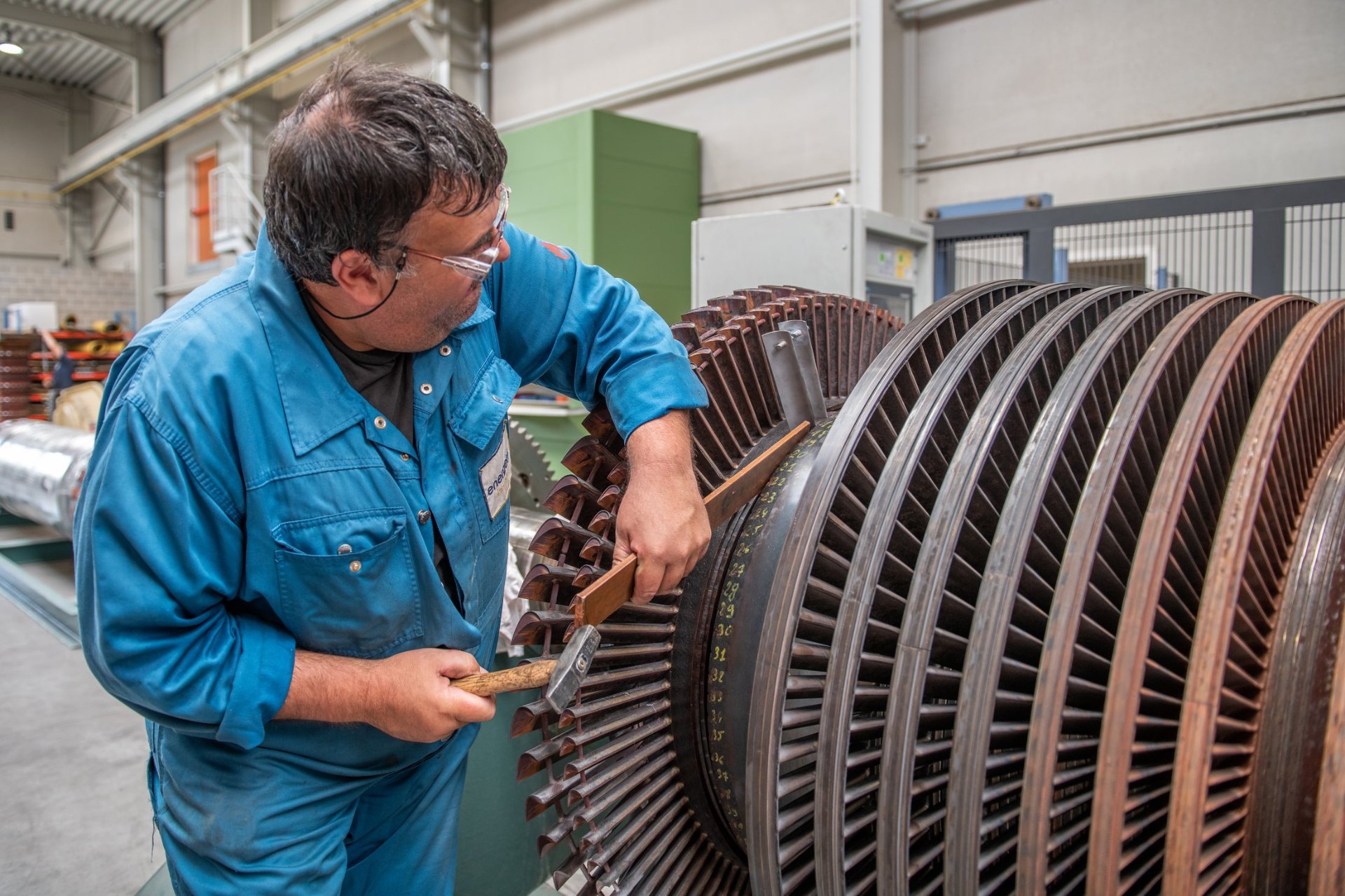 Energetic Machinery workshop in Stekene, Belgium