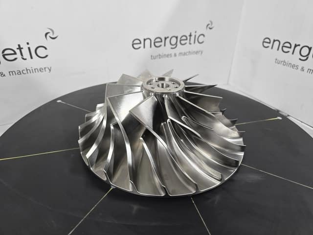 Reverse engineering 3D scanning of a compressor impeller