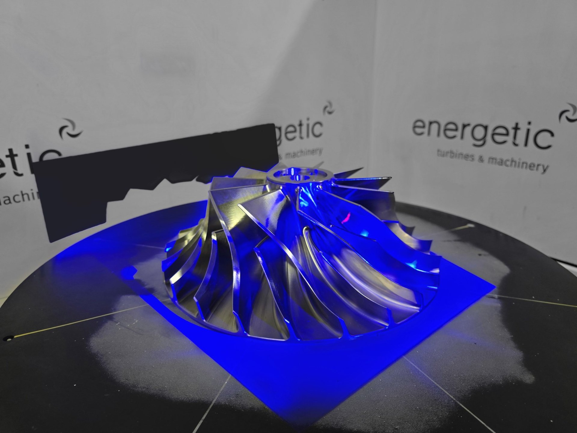 3D scanning workflow for a turbomachinery part