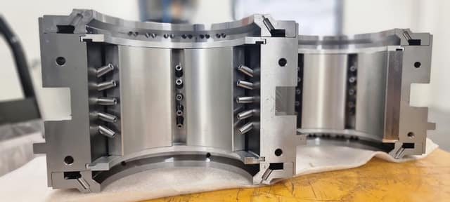 Turbomachinery prepared for emergency repair in the workshop