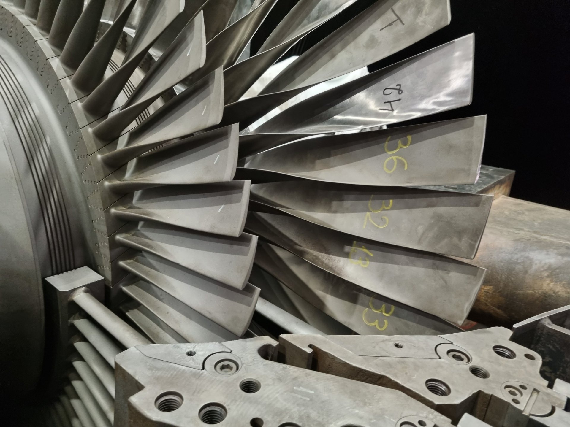ABB AEG Kanis G20 steam turbine rotor