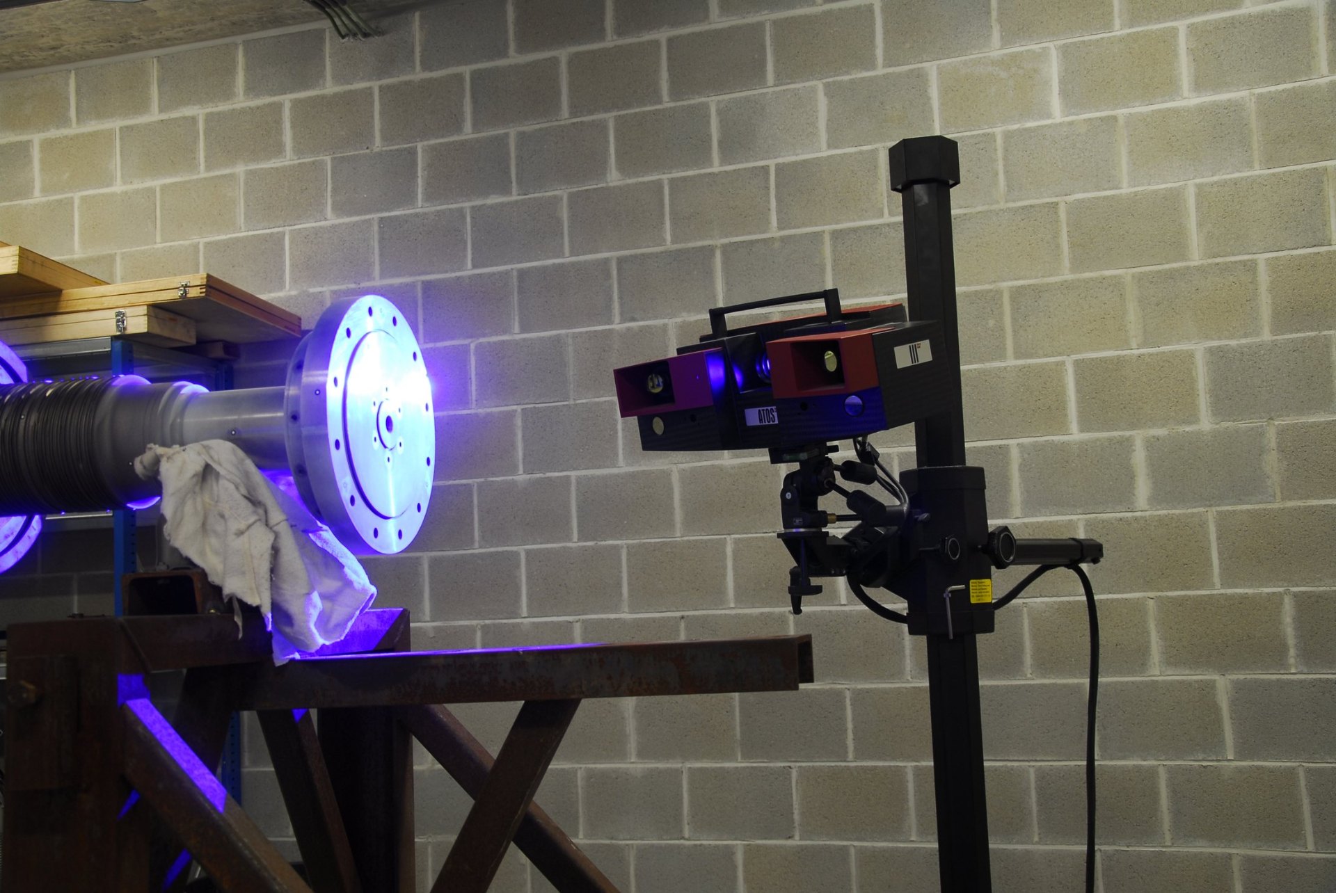 3D-scan derived rotor model used for reverse engineering